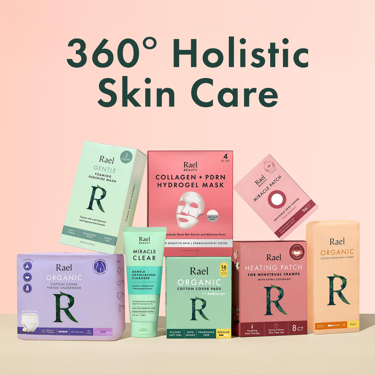 Rael Miracle Invisible Spot Cover - Absorbing Cover, Hydrocolloid Patch, Korean Skin Care, Facial Stickers, 2 Sizes (96 Count) 🍁 All In One Marketplace Canada