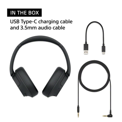 Sony WH-CH720N Noise Cancelling Wireless Headphones Bluetooth Over The Ear Headset with Microphone and Alexa Voice Control, Black 🍁 All In One Marketplace Canada