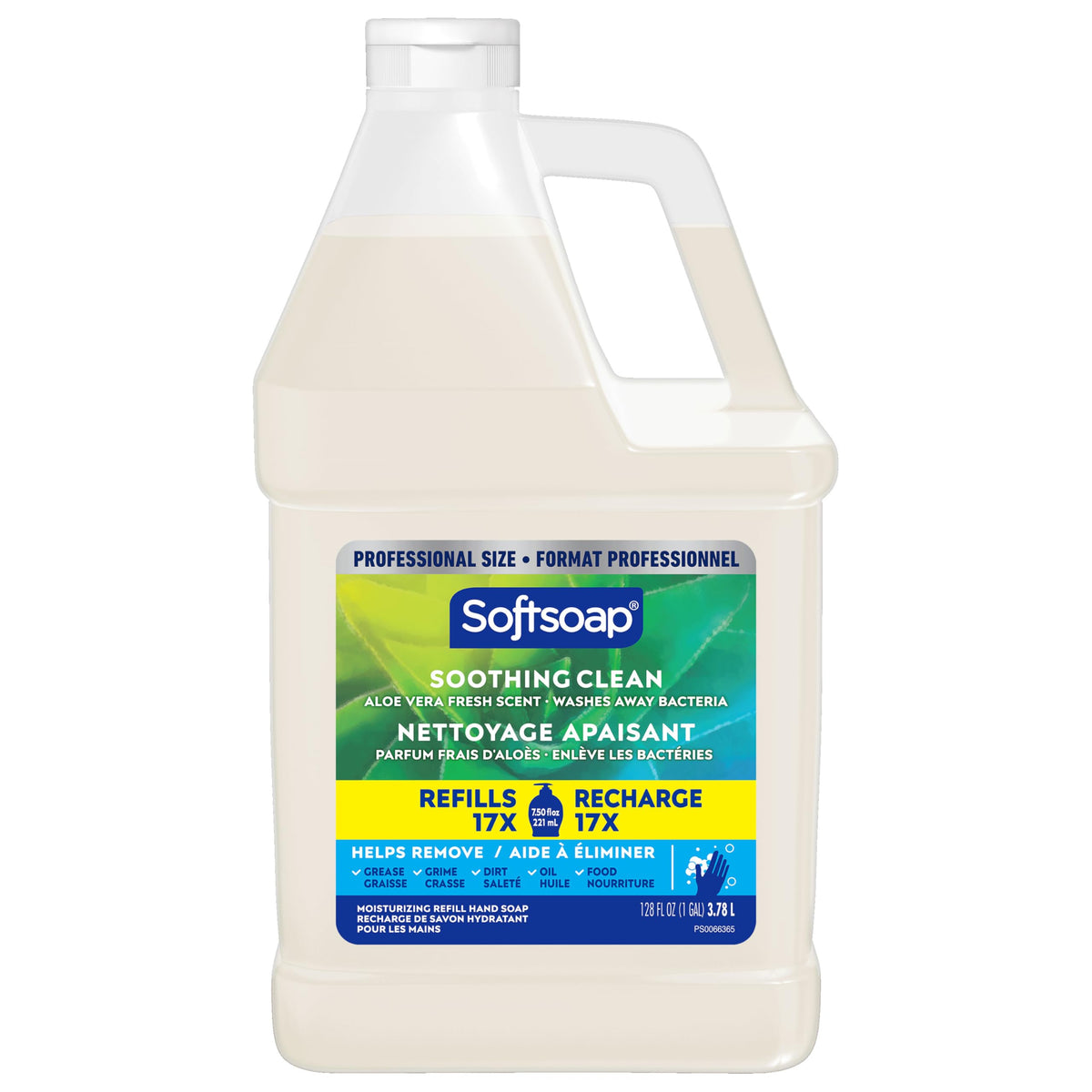 Softsoap Liquid Hand Soap Refill, Soothing Clean, Aloe Vera Fresh Scent - 1 Gallon 🍁 All In One Marketplace Canada