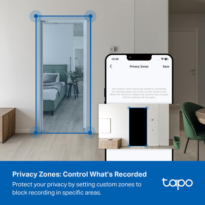 Tapo 3K 5MP Pan/Tilt Security WiFi Camera, Baby & Pet Camera, 360° Motion Tracking, 2-Way Audio, 40Ft. Night Vision, Cloud & Local Storage (Up to 512 GB), Works w/Alexa & Google (Tapo C230) 🍁 All In One Marketplace Canada