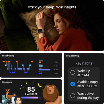 Samsung Galaxy Fit3, 1.6" AMOLED Display, 13 Days Battery Charge, Sleep Monitoring, Fall Detection - Pink Gold (CAD Version & Warranty) 🍁 All In One Marketplace Canada