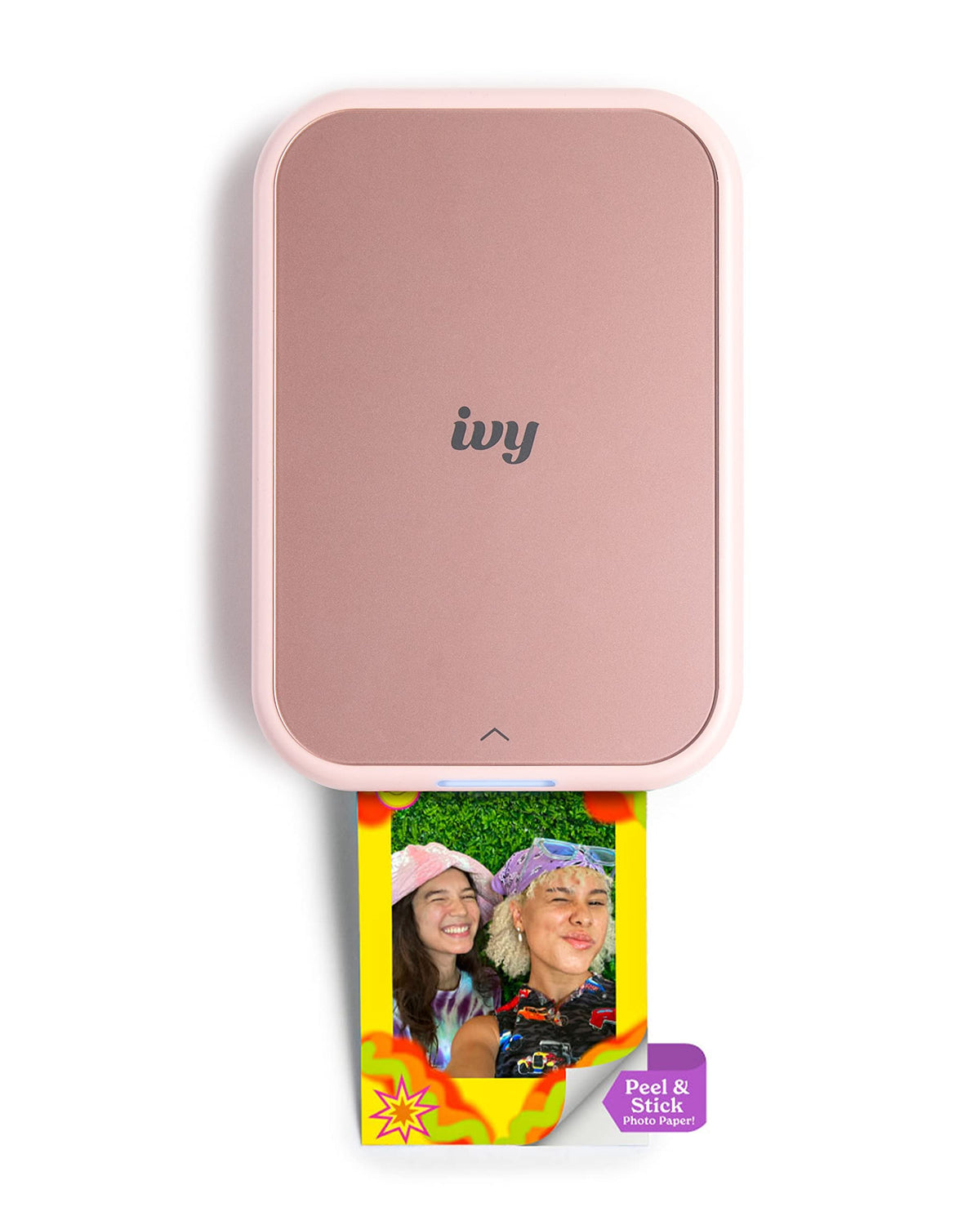 Canon Ivy 2 Mini Photo Printer (Blush Pink), Bluetooth Portable Smartphone Printer for iOS & Android, Bundle with 110 Zink Sticky-Back Photo Prints, LED Light Bar, Protective Case & USB Cable 🍁 All In One Marketplace Canada