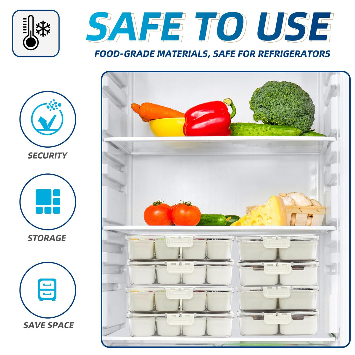 Pure Future Snackle Box Container with Handle - 8 Compartment Divided Serving Tray with Lid - Crystal Clear Charcuterie Box for Travel, Parties, Movie Nights & Daily Snacks (Hand Wash Only) 🍁 All In One Marketplace Canada