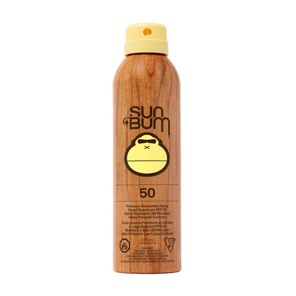 Sun Bum Original SPF 50 Sunscreen Spray, Vegan and Reef Friendly (Octinoxate & Oxybenzone Free) Broad Spectrum Moisturizing UVA/UVB Sunscreen with Vitamin E, 6 oz 🍁 All In One Marketplace Canada