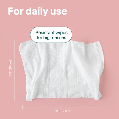 ATTITUDE Baby Water Wipes, EWG Verified, Safe for Newborns, Unscented & Fragrance-Free, 99% Water, Gentle & Hypoallergenic, Vegan & Dermatologically Tested, Travel Pack with Hard Lid, 72 Count (Pack of 3) 🍁 All In One Marketplace Canada