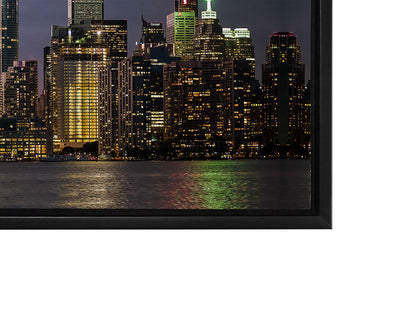 Wandbild Sonnenuntergang von Toronto, CN Tower, Rogers Centre
