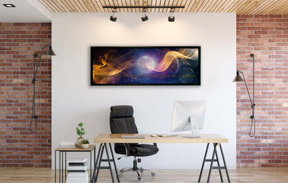 Wandbild-Inspirationszitat-Große Leinwand