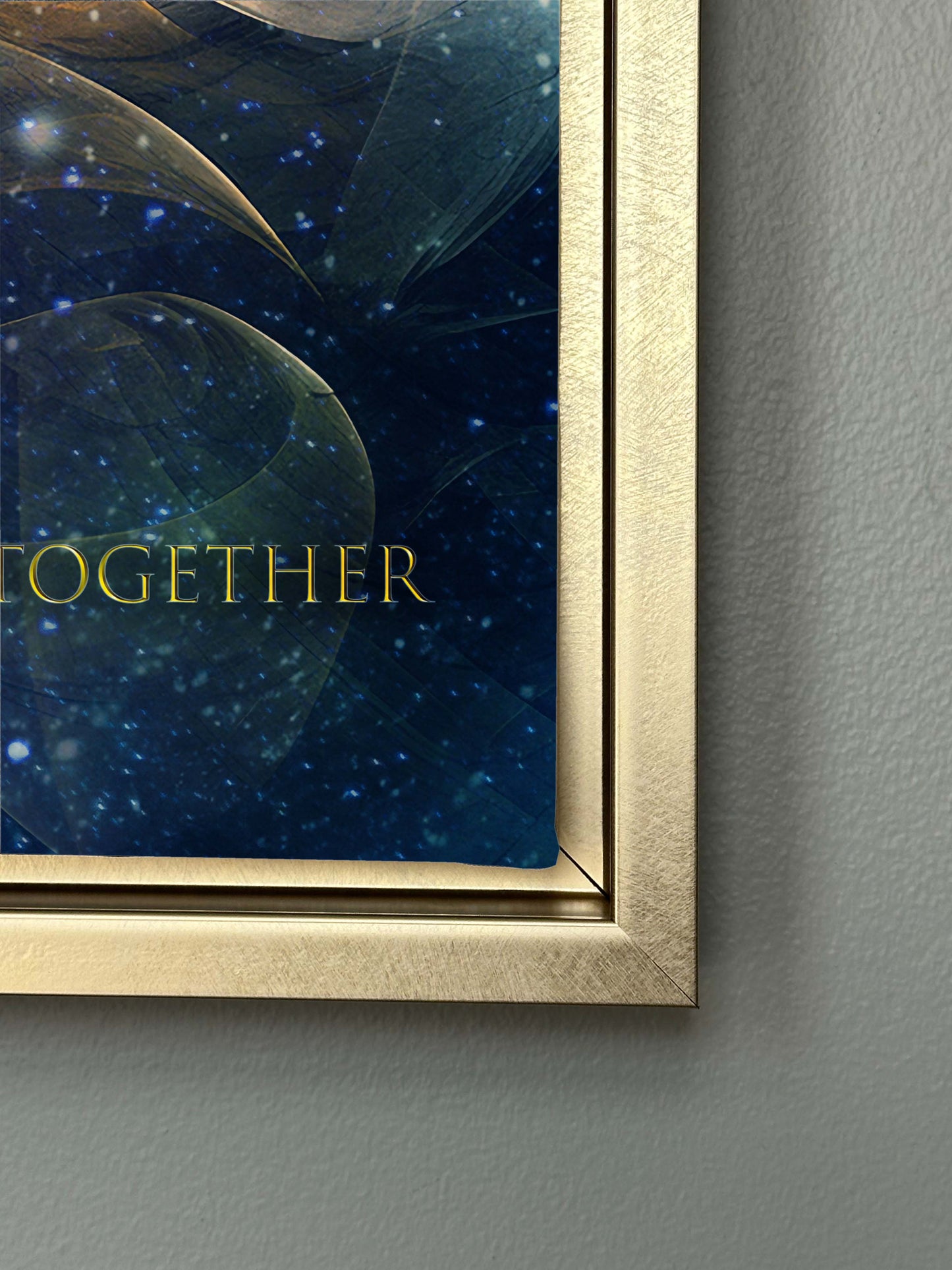 Wandbild-Inspirationszitat-Große Leinwand