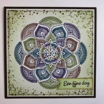 Nelle Choice Precision Stamp - Mandala 2