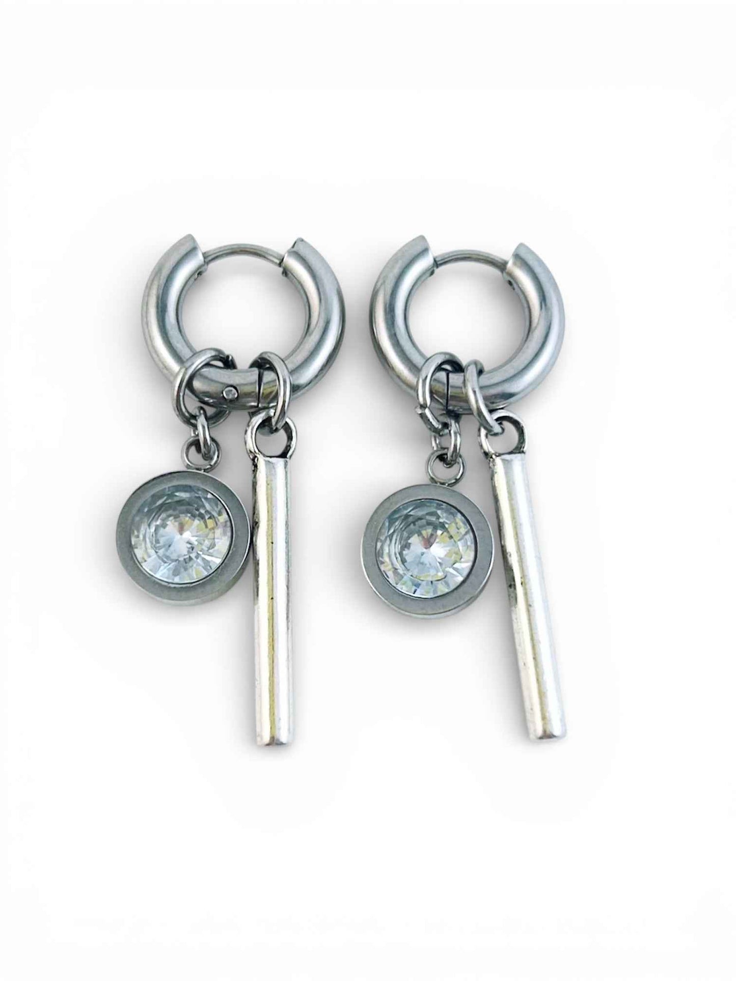 Style Switch Hoops - Silver