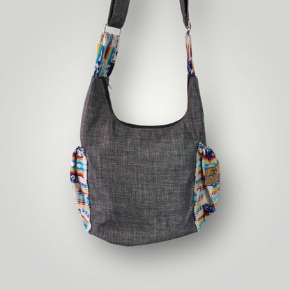 Eagle Spirit Embroidered Crossbody Bag
