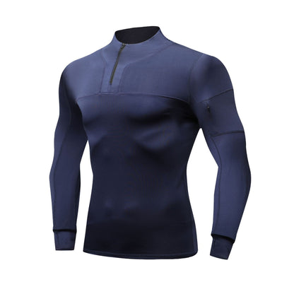 Long-Sleeve Quick-Dry Sports Coat – Outdoor Tactical Workout Activewear