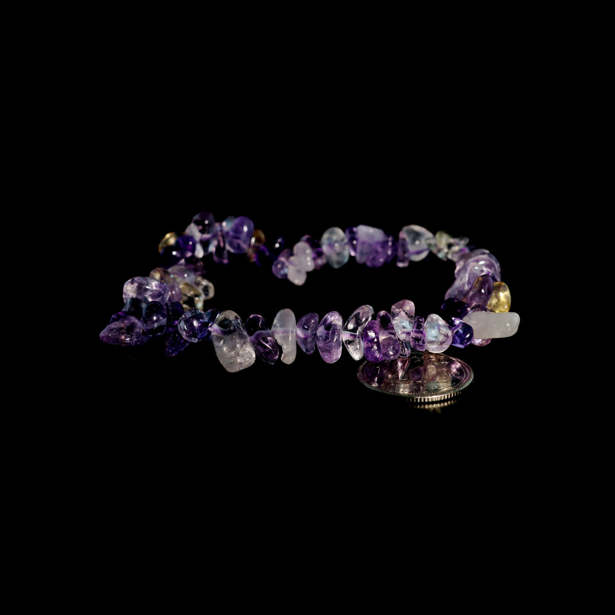 Ametrine Chip Bracelet