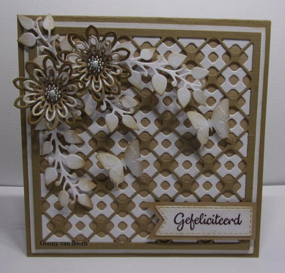 Layered Combi Dies Squares Layer B
