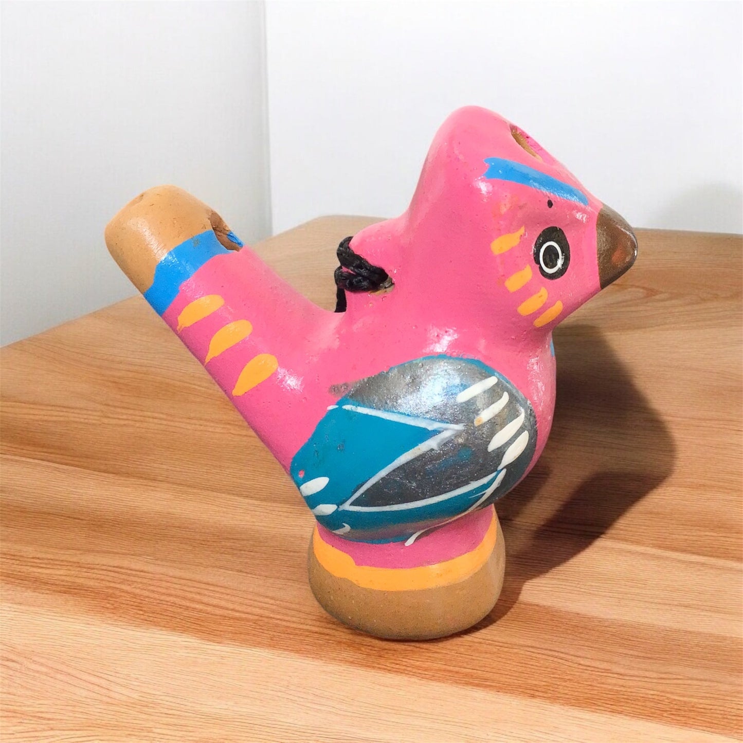 Painted Owl Bird Water Whistle
