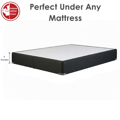 UltraFlex® INSPIRE PLUS Mattress and BoxSpring Set Orthopedic Luxury Gel Memory Foam, Optimal Comfort, Breathable, Eco-friendly Mattress (Made in Canada)