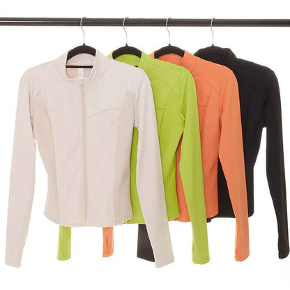 Women’s Nylon Sports Jacket – Autumn & Winter Workout Activewear