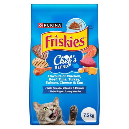 Friskies Chef's Blend Dry Cat Food - 7.5 kg Bag 🍁 All In One Marketplace Canada