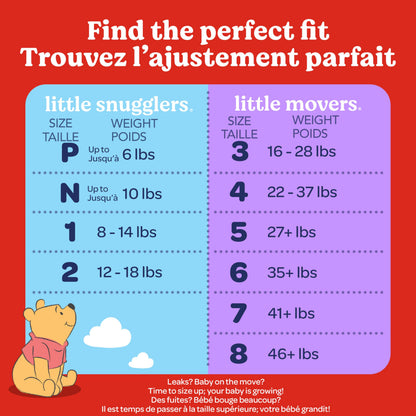 Huggies Size 2 Diapers, Little Snugglers Baby Diapers, Size 2 (12-18 lbs), 186 Count (3 Packs of 62), Packaging May Vary 🍁 All In One Marketplace Canada