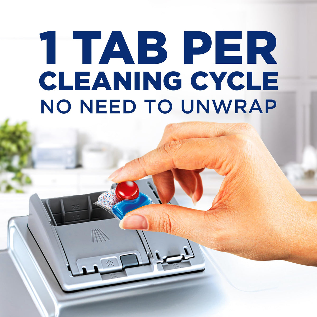 Finish Quantum Ultimate Dishwasher Detergent Pods, 3-Chamber Formula with Powerball, 2X Grease Fighting*, 24H Dried-On Stains, Deep Clean, Virtually Spotless Shine, No Pre-Rinse, 82 Tabs 🍁 All In One Marketplace Canada