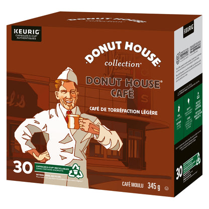 Donut House Collection Light Roast K-Cup Coffee Pods, 30 Count For Keurig Coffee Makers 🍁 All In One Marketplace Canada