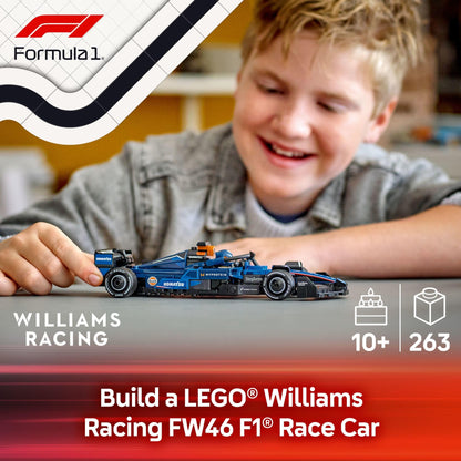LEGO Speed Champions Williams Racing FW46 F1 Race Car Toy - Building Set for Kids, Boys & Girls, Ages 10+ - Toy Car for F1 Fans - Gift Idea for Birthday - 77249 🍁 All In One Marketplace Canada