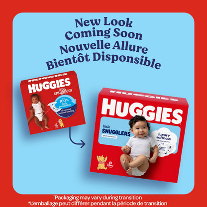 Huggies Newborn Diapers, Little Snugglers Newborn Diapers, Size 0 (up to 10 lbs), 144 Count 🍁 All In One Marketplace Canada