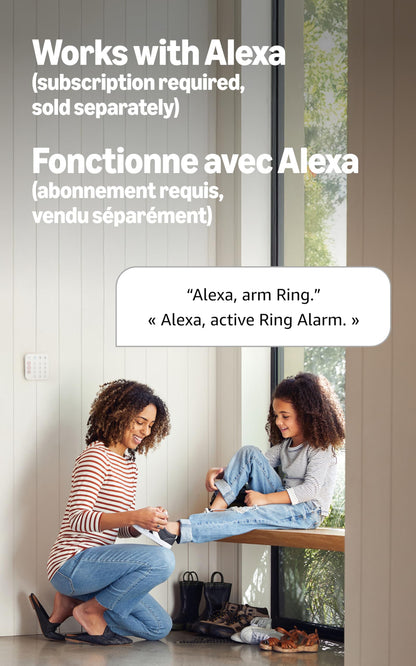 Ring Alarm 8-Piece Kit (newest model), Home or business security system with optional 24/7 professional monitoring 🍁 All In One Marketplace Canada
