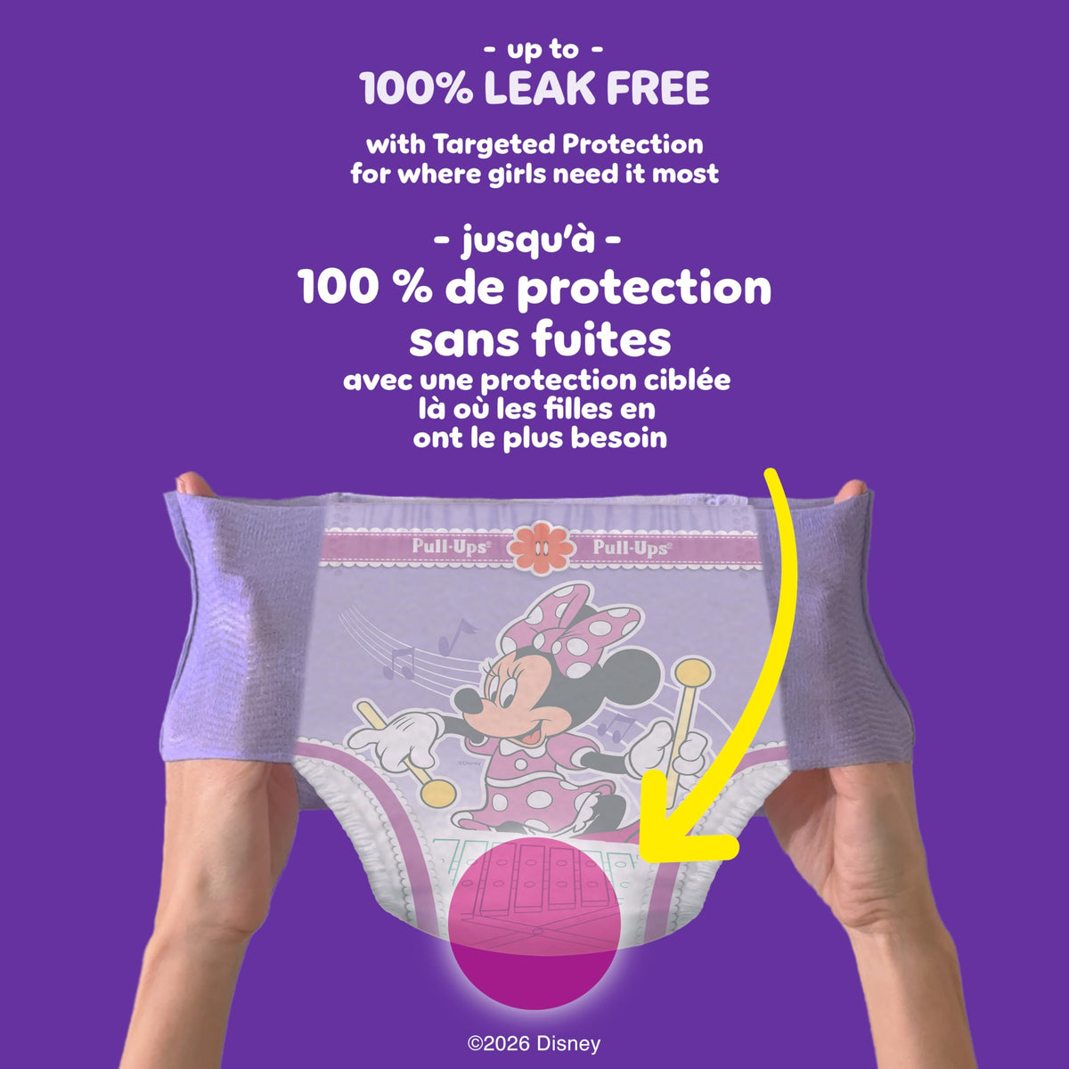 Pull-Ups Girls Potty Training Underwear, Easy Open Toddler Pants 2T-3T (16-34 lbs), Learning Designs for Toddlers, 104 count 🍁 All In One Marketplace Canada