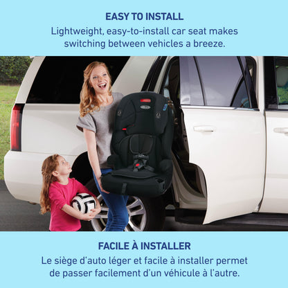 Graco Tranzitions 3-in-1 Harness Booster Seat, Toddler to Big Kid Car Seat from 10-45 kg (22-100lb), Harness/Highback/Backless Booster, Proof 🍁 All In One Marketplace Canada