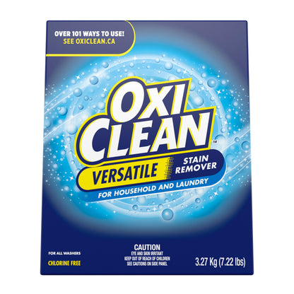 OxiClean Versatile Stain Remover Powder for Household, Laundry, Carpet, and Upholstery - Colour Safe, Chlorine Bleach Free, 3.27 kg 🍁 All In One Marketplace Canada