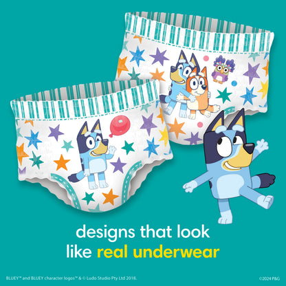 Pampers Easy Ups Girls & Boys Potty Training Pants, Size 7 (5T6T), Bluey Absorbent Training Underwear, Up to 100% Leakproof Day and Night, Hypoallergenic, 1 Pack (Count of 70) 🍁 All In One Marketplace Canada