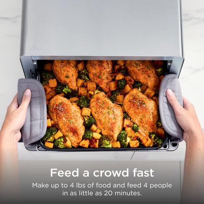 Ninja Flip Toaster Oven & Air Fryer, 8-in-1 Functionality, Flip Up & Away Capability for Storage Space SP151C (Canadian Edition) 🍁 All In One Marketplace Canada