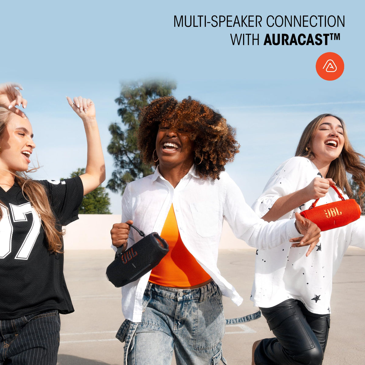 JBL Charge 6 - Portable Waterproof & Drop-Proof Bluetooth Speaker, Bold Pro Sound with AI Sound Boost, 28Hrs of Playtime, Built-in powerbank & Comes with a Sturdy/Removable Carrying Strap (Black) 🍁 All In One Marketplace Canada