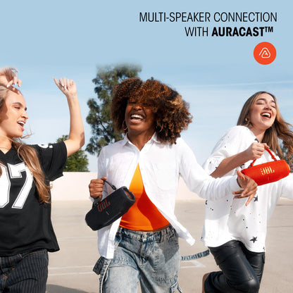 JBL Charge 6 - Portable Waterproof & Drop-Proof Bluetooth Speaker, Bold Pro Sound with AI Sound Boost, 28Hrs of Playtime, Built-in powerbank & Comes with a Sturdy/Removable Carrying Strap (Black) 🍁 All In One Marketplace Canada