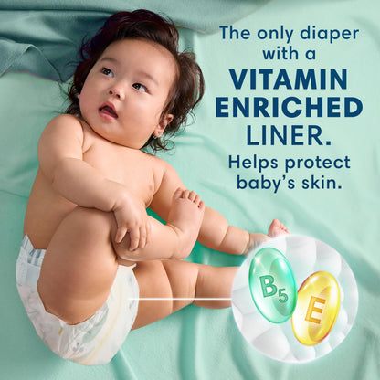 Pampers Pure Baby Diapers, Size 5 (27+ lbs), 132, Up to 100% Leakproof, Premium Hypoallergenic Soft Diapers 🍁 All In One Marketplace Canada