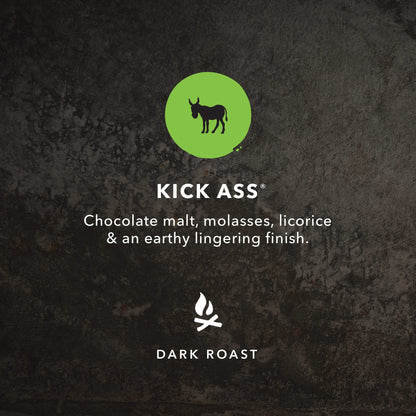 Kicking Horse Coffee - Kick Ass Blend, Whole Bean 100% Arabica Coffee | Dark Roast | All Organic & Fairtrade | 850 g 🍁 All In One Marketplace Canada