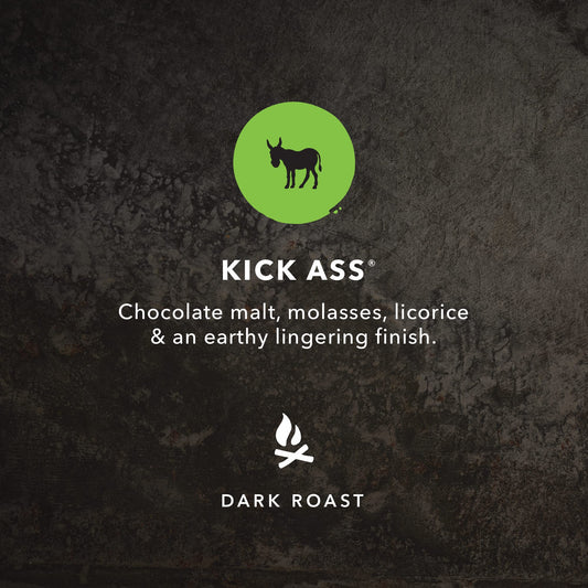 Kicking Horse Coffee - Kick Ass Blend, Ground 100% Arabica Coffee | Dark Roast | All Organic & Fairtrade | 708 g 🍁 All In One Marketplace Canada
