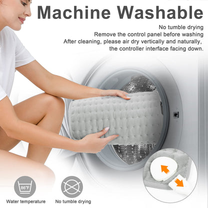 Heating Pad Electric Heat Pad, Hot Heated Pad,Moist Heat Heating Pad Moist and Dry Heat,Multiple Temp and Timer Settings 🍁 All In One Marketplace Canada