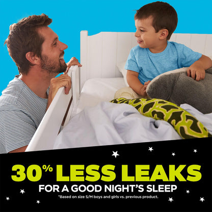 Ninjamas Boys Bedwetting Underwear, Overnight Protection, Ultra Absorbent, Hypoallergenic, Size S/M (17-32 kg), 44 Count, 🍁 All In One Marketplace Canada