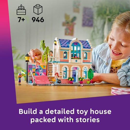 LEGO Friends Liann’s Family House Building Toy for Girls & Boys - Pretend Play Set for Kids, Ages 7+ - W/4 Minidolls, 2 Toy Pet Figures, & Doll House Accessories - Gift Idea for Birthdays - 42687 🍁 All In One Marketplace Canada