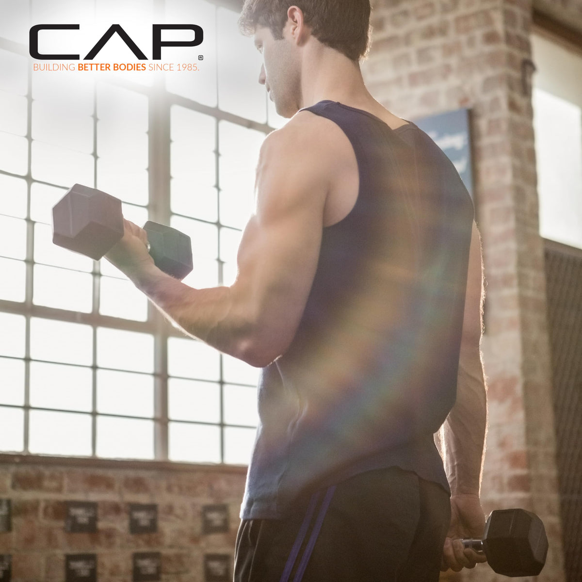 CAP Barbell 20 LB Pair Coated Hex Dumbbell Weight 🍁 All In One Marketplace Canada