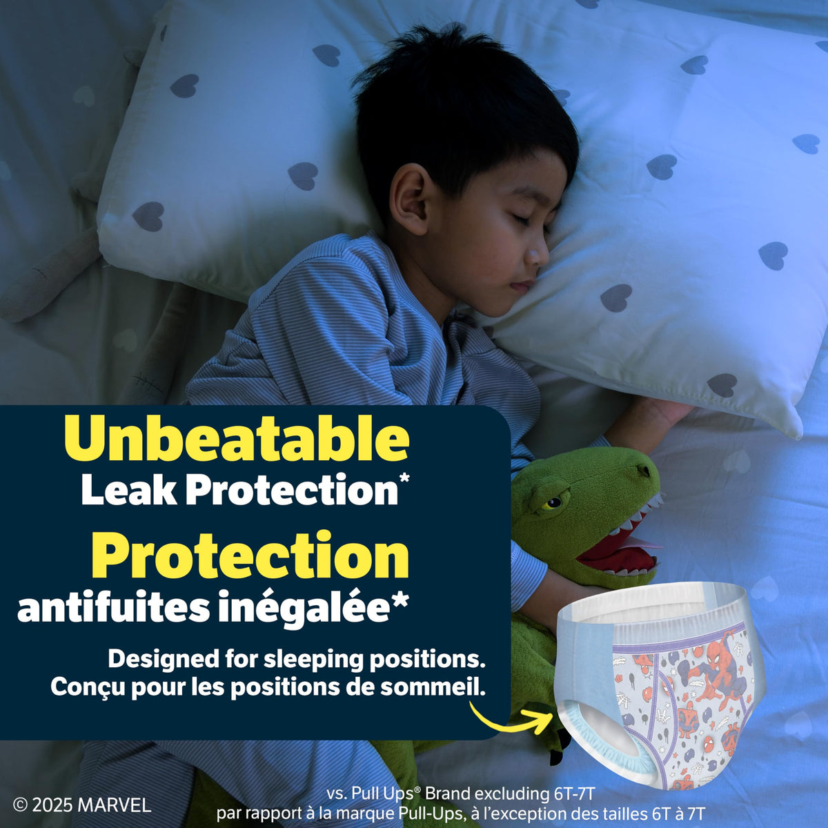Boys Bedwetting Disposable Night Time Underwear, Overnight Training Pants, Goodnites, S/M, 44 Ct 🍁 All In One Marketplace Canada