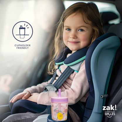 Zak Designs Kelso 15 oz Tumbler Set, (Dino Camo) Non-BPA Leak-Proof Screw-On Lid with Straw Made of Durable Plastic and Silicone, Perfect Toddler Cup Bundle for Kids (2pc Set) 🍁 All In One Marketplace Canada