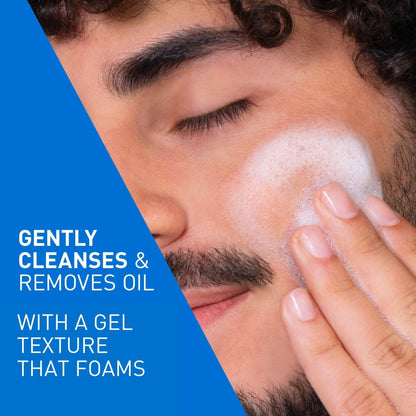 CeraVe Foaming Face Wash, Gentle Face Cleanser for Men & Women with Hyaluronic Acid, Niacinamide, Ceramides. Makeup Remover for oily skin, Fragrance-Free, Non-Comedogenic, Sensitive Skin, 473ML 🍁 All In One Marketplace Canada