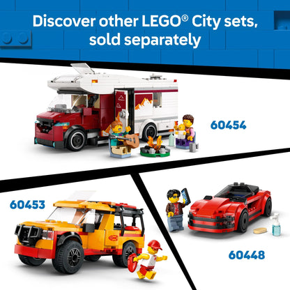 LEGO City Off-Road 4x4 Mountain Truck Toy - Building Toy Set for Kids, Boys and Girls, Ages 6+ - Fun Gift Idea for Ramadan - with Adventurer Minifigure and Accessories - 60447 🍁 All In One Marketplace Canada