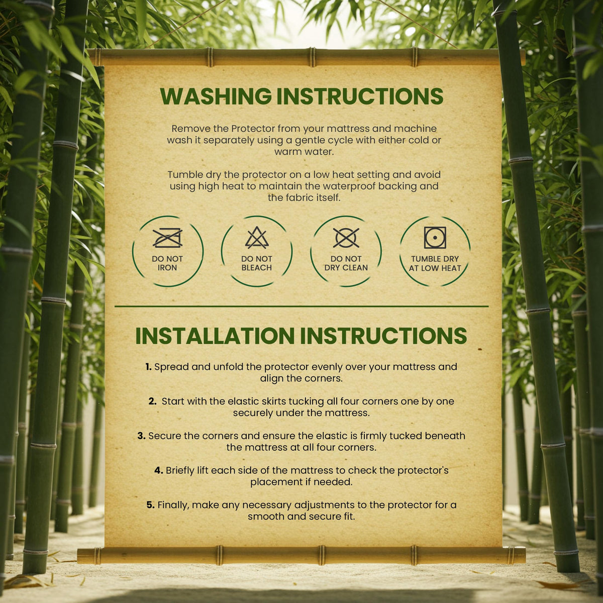 Utopia Bedding Waterproof Mattress Protector Twin XL Size, Bamboo Viscose Mattress Cover 200 GSM, Fits 15 Inches Deep, Breathable, Fitted Style with Stretchable Pockets 🍁 All In One Marketplace Canada