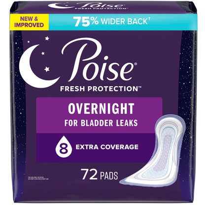 Poise Overnight Postpartum Incontinence Pads, Ultimate Absorbency, 72 Count (2 Packs of 36) 🍁 All In One Marketplace Canada