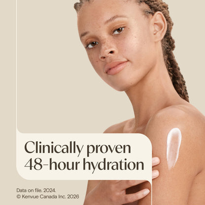 Aveeno Daily Moisturizing Body Lotion with Soothing Prebiotic Oat, Gentle Lotion Nourishes Dry Skin With Moisture, Paraben-, Dye- & Fragrance-Free, Non-Greasy & Non-Comedogenic, 975 ml 🍁 All In One Marketplace Canada