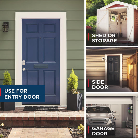 Weiser Powerbolt 3 Satin Nickel Keyless Entry Door Lock/Deadbolt Lock, 10-Button Keypad Door Lock with Auto Lock and 12-Month Battery Life, Electronic Door Locks for Front Door, Home Décor 🍁 All In One Marketplace Canada